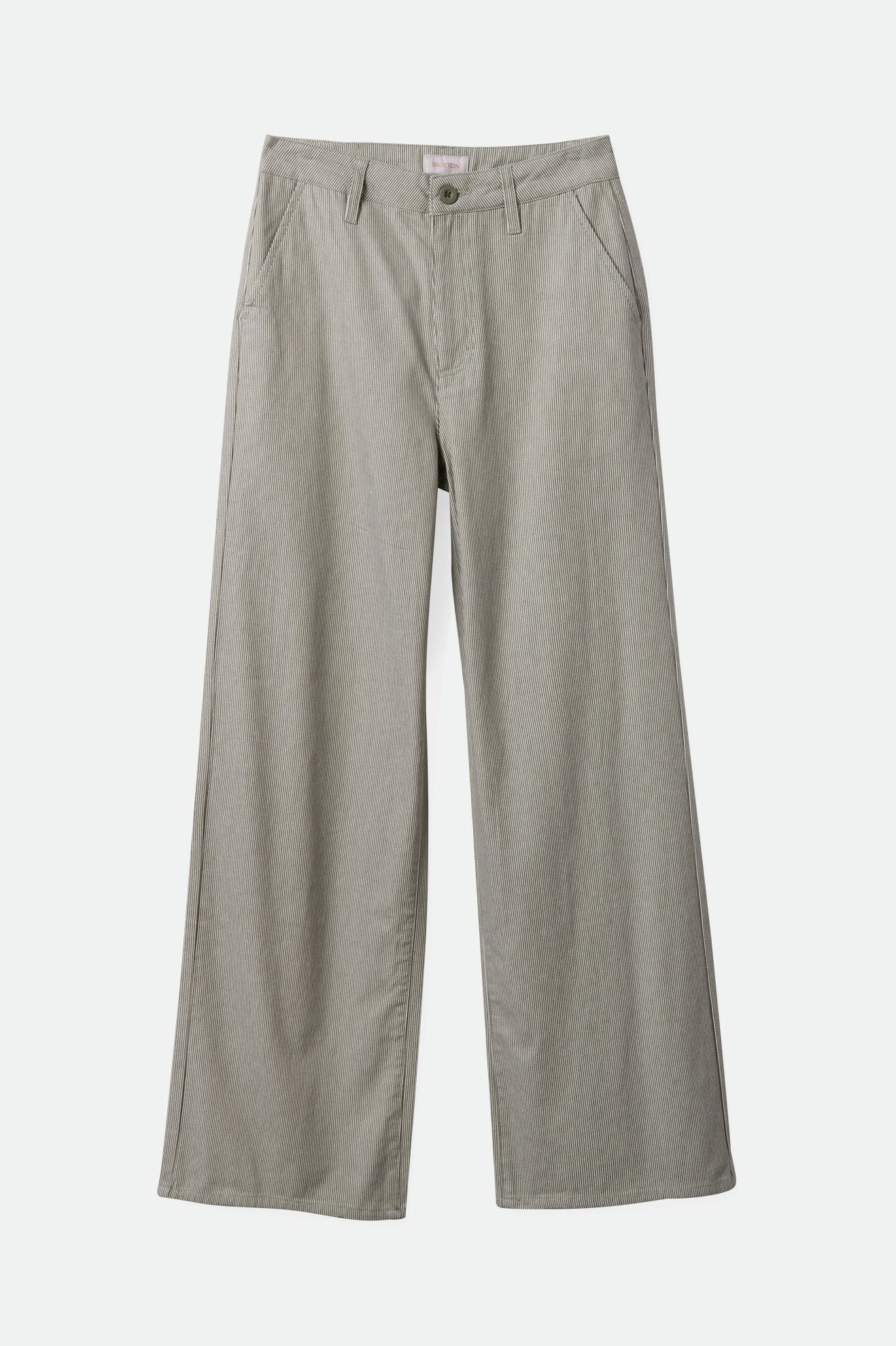 Victory Full Length Wide Leg Pant - Sea Kelp Stripe - Image 2